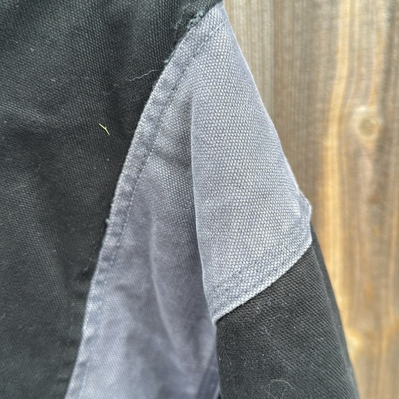 Vintage Snap-On Mens Heavyweight Canvas Workwear Jacket Black/Grey Size XL - Picture 14 of 15